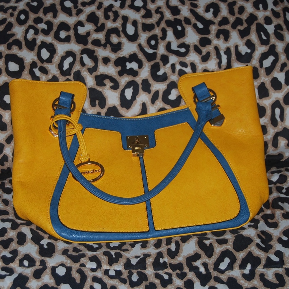 Dark Yellow Sorrentino Purse